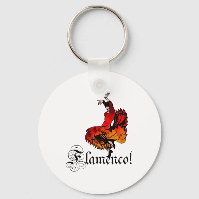 Chaveiro Flamenco Dancer (Frente)
