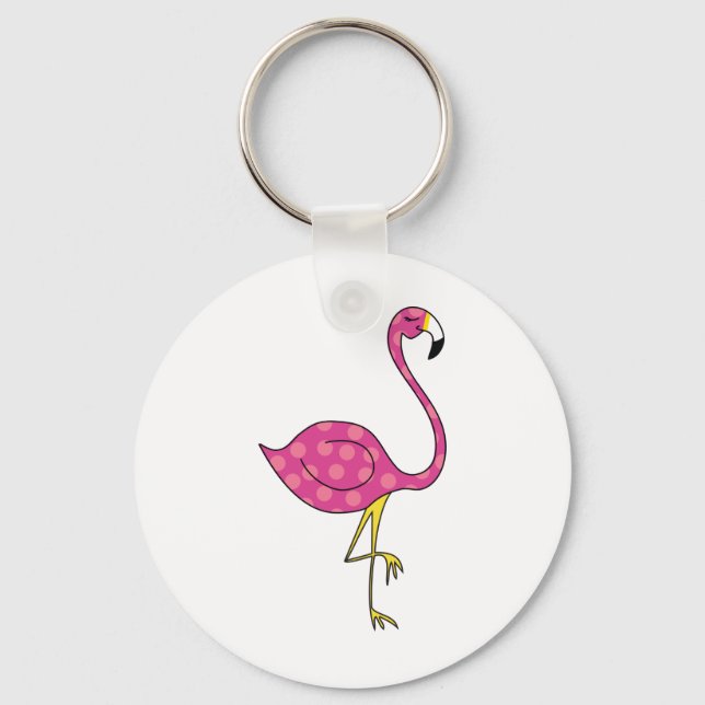 Chaveiro flamingo (Frente)