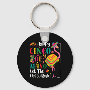 Chaveiro Flamingo Cinco De Mayo Mexicano Fiesta Para Homens