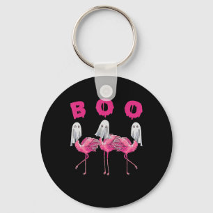 Chaveiro Flamingo   Fantasia de Halloween do Ghost Flamingo