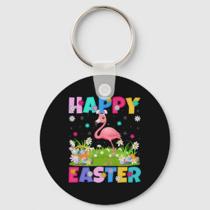 Chaveiro Flamingo Felz pascoa Ovo Caça Coelhinha Orelha Fla
