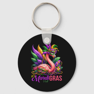Chaveiro Flamingo Mardi Gras Havaiano Tropical Festa Homens