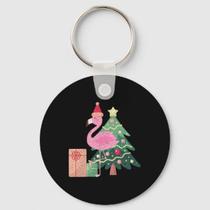 Chaveiro Flamingo Rosa Tropical Férias De Natal I