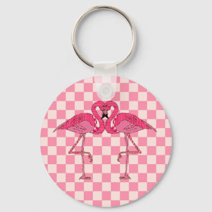 Chaveiro Flamingos