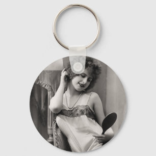 Chaveiro Flapper na lingerie
