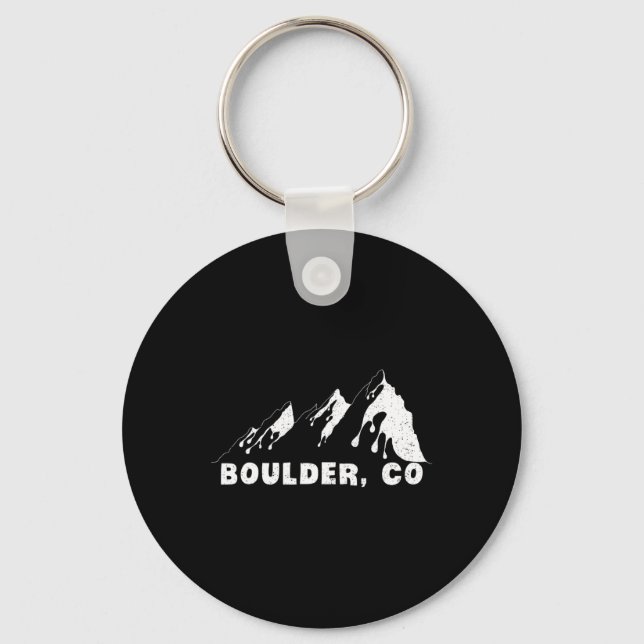 Chaveiro Flatirons Boulder Colorado Escalada Caminhada Viag (Frente)