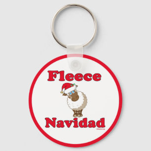 Chaveiro Fleece Navidad: Início & automático: Cadeia de c