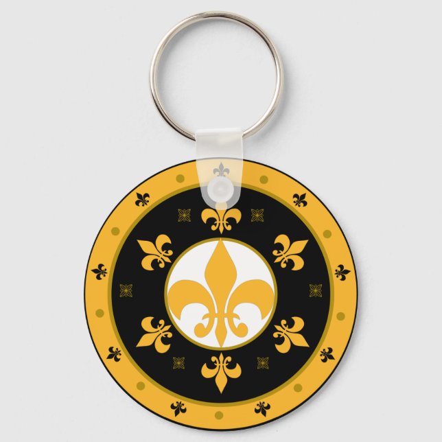 Chaveiro fleur de lis (Frente)