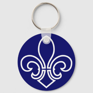 Chaveiro Fleur de Lis