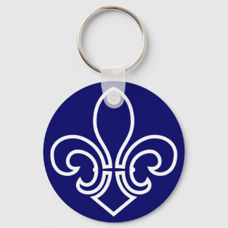 Chaveiro Fleur de Lis