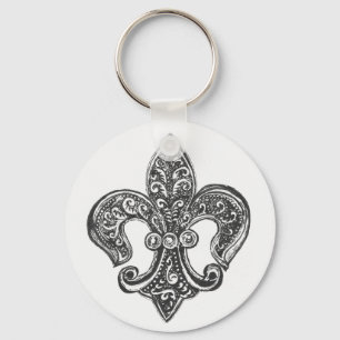 Chaveiro Fleur de Lis