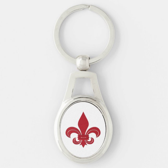 Chaveiro Fleur de Lis (Frente)