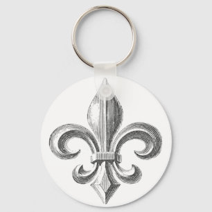 Chaveiro Fleur de Lis