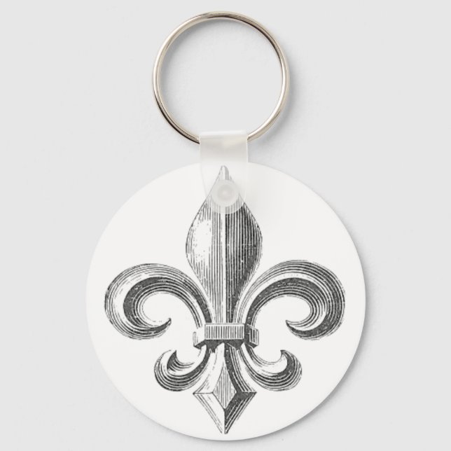Chaveiro Fleur de Lis (Frente)