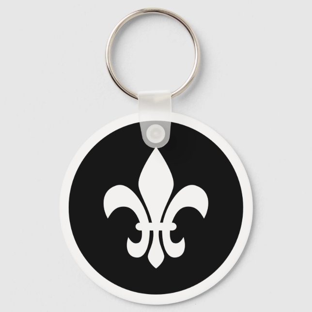 Chaveiro Fleur de Lis (Frente)