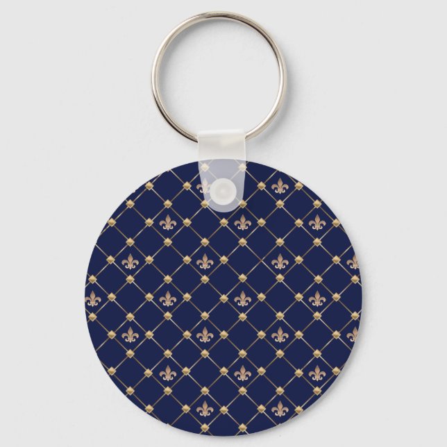 Chaveiro Fleur de Lis (Frente)