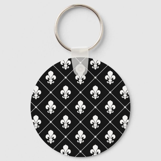 Chaveiro Fleur De Lis Pattern (Frente)