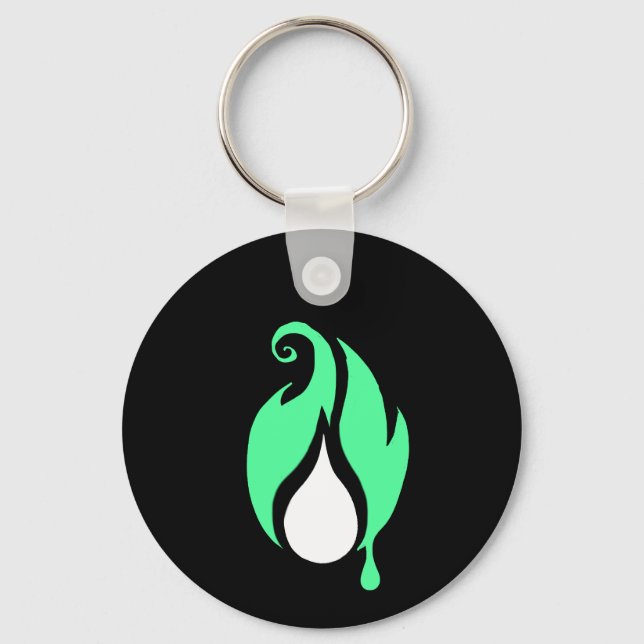 Chaveiro Flickerfluid™ / Fat Bat Double-Sided Keychain (Frente)
