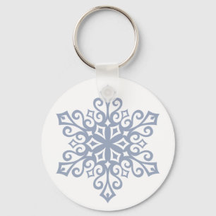 Chaveiro Floco de neve Design Winter