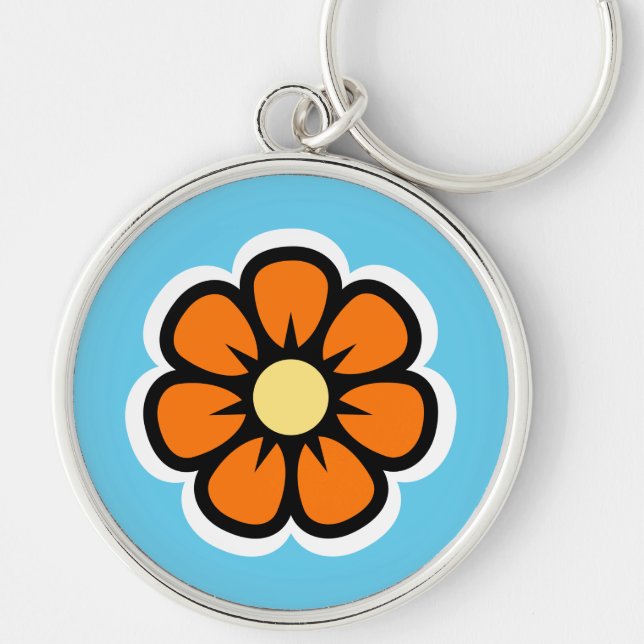 Chaveiro Flor (Frente)