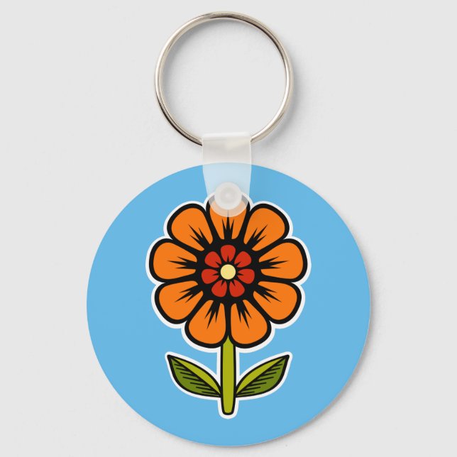 Chaveiro Flor (Frente)