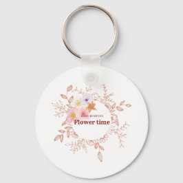 Chaveiro | Flor Botânica Tempo Argola de Chaves
