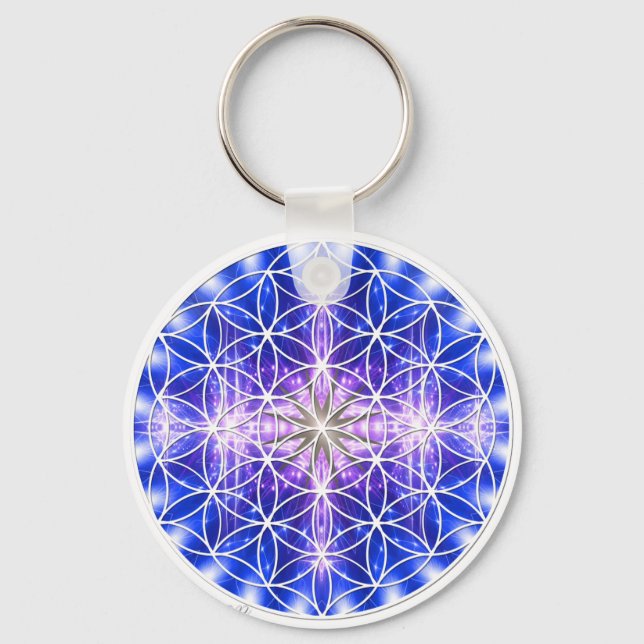 Chaveiro Flor da Vida (Frente)