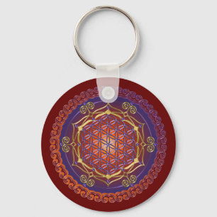 Chaveiro FLOR DA VIDA/DES Lebens de Blume - Ornament I