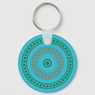 Chaveiro Flor de Boho