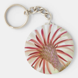 Chaveiro Flor de cacto florescente à noite