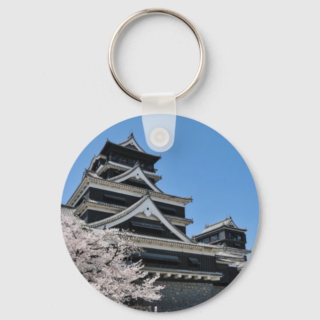 Chaveiro Flor de Cerejeira no Japão (Frente)