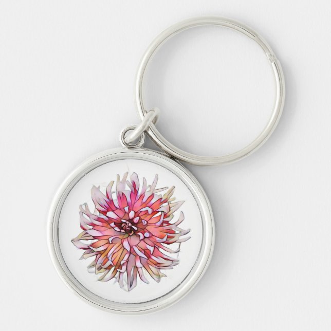 CHAVEIRO FLOR DE DÁLIA (Frente)
