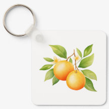 Flor de Laranja Aquarela