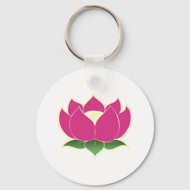 Chaveiro Flor de Lotus (Frente)