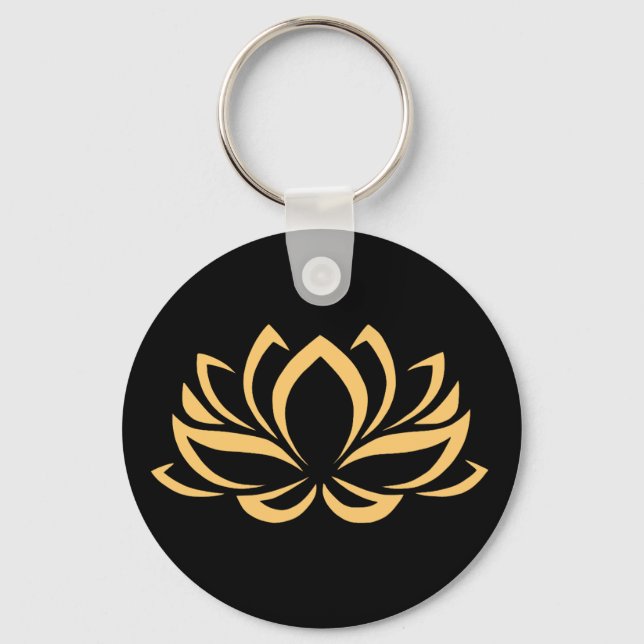 Chaveiro Flor de Lotus Japonês (Frente)