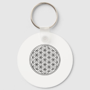 Chaveiro Flor De Vida Clic Geometria Sagrada Yoga Nova Era