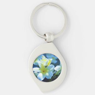 Chaveiro flor do plumeria