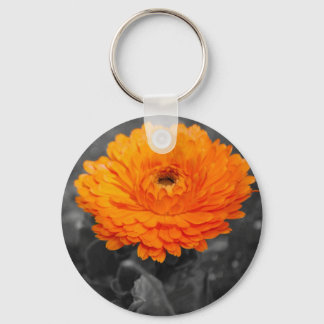 Chaveiro Flor Laranja