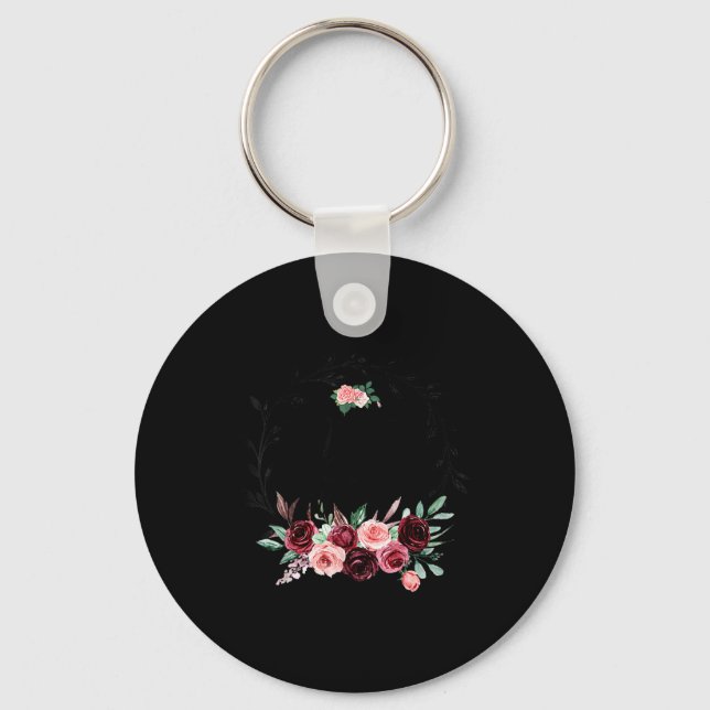 Chaveiro Flor mãe da noiva chuveiro casamento (Frente)
