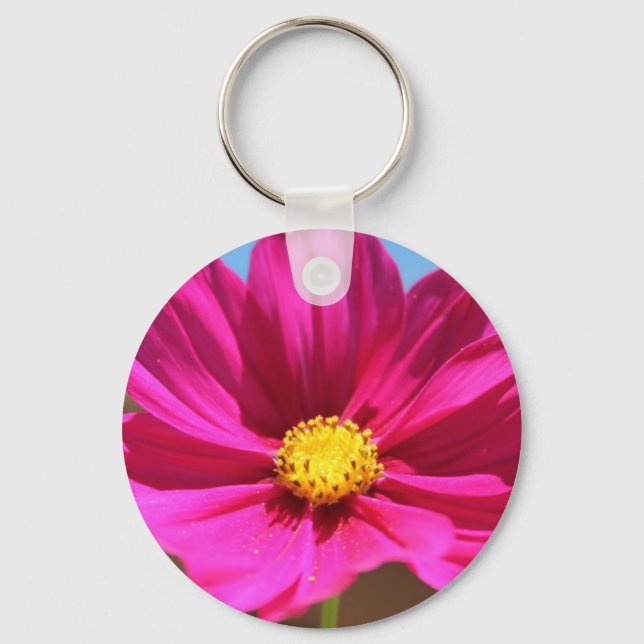 Chaveiro Flor magenta (Frente)