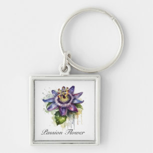 Chaveiro Flor Passivo Púrpura