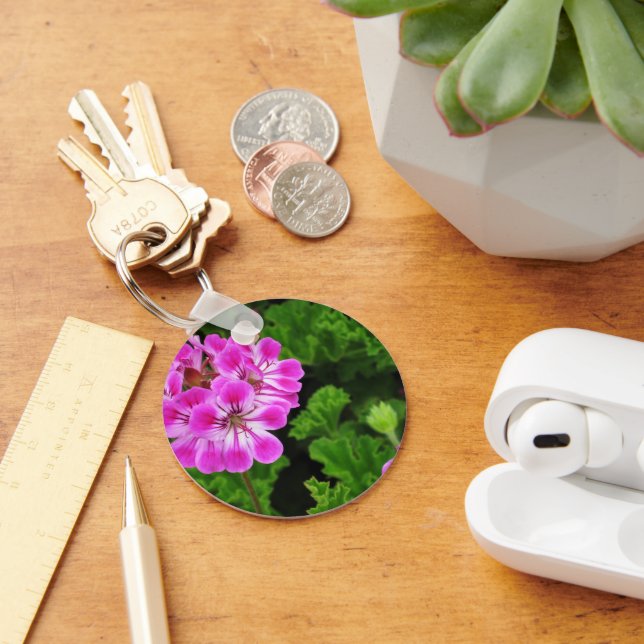 Chaveiro Flor Rosa - (Mesa)