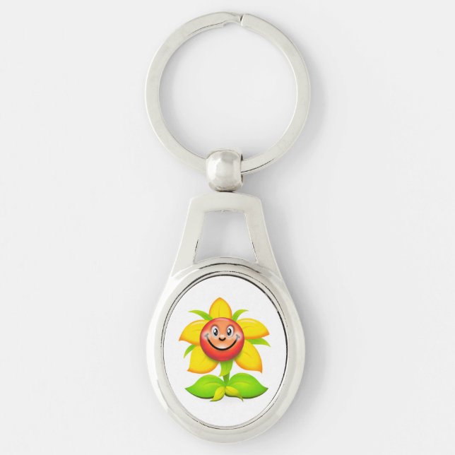 CHAVEIRO FLOR ROSTO (Frente)