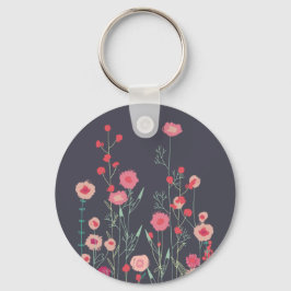 Chaveiro Flor Selvagem Moderna