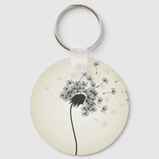 Chaveiro Flor, um dandelion