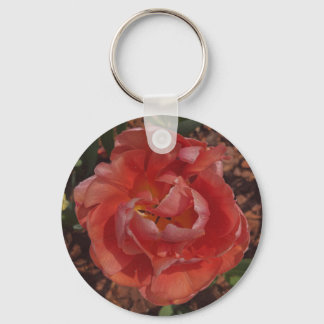 Chaveiro flor vermelha