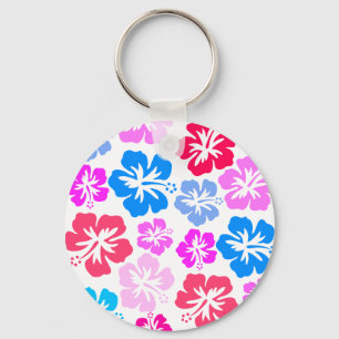 Chaveiro Floral e rosa