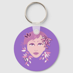 Chaveiro Floral Fashion