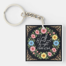 Floral Inspirado na Bíblia Cristã
