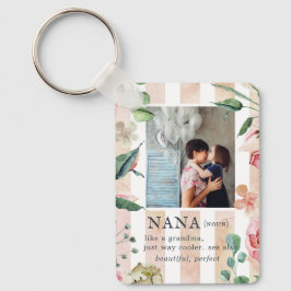 Chaveiro Floral Nana | Tecla de fotos personalizada
